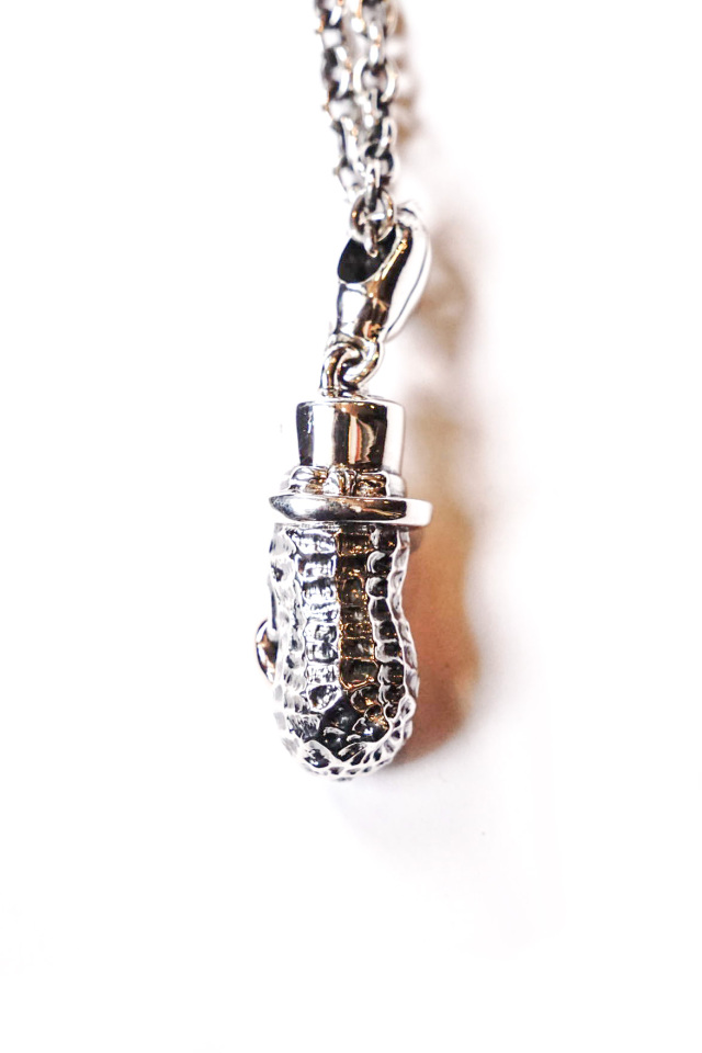 PEANUTS & Co. LARGE BERO PEANUTS SILVER + CHAIN ALL SILVER