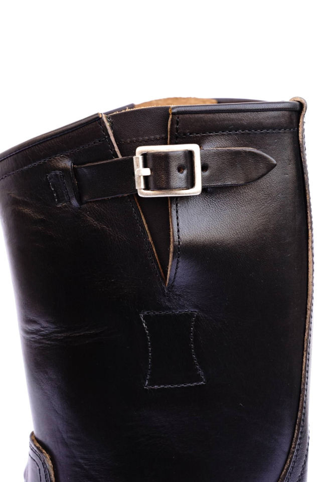 CLINCH Engineer boots Horsebutt overdye BLACK