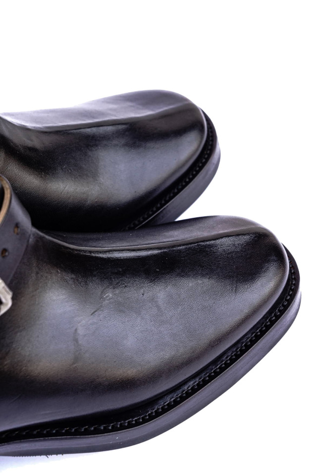 CLINCH Engineer boots Horsebutt overdye BLACK