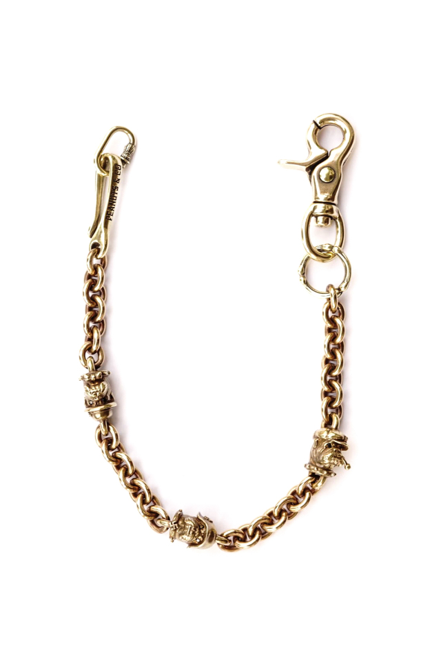 PEANUTS & Co. BULL WALLET CHAIN BRASS