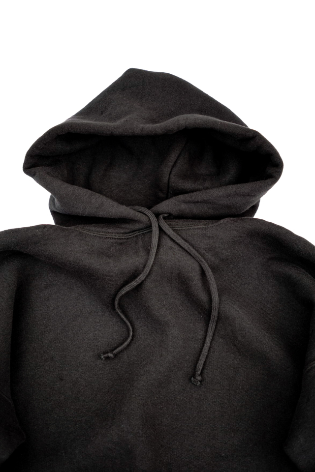 Olde Homesteader "Extra Cotton Fleece / Hooded Long Sleeve" O.W.BLACK