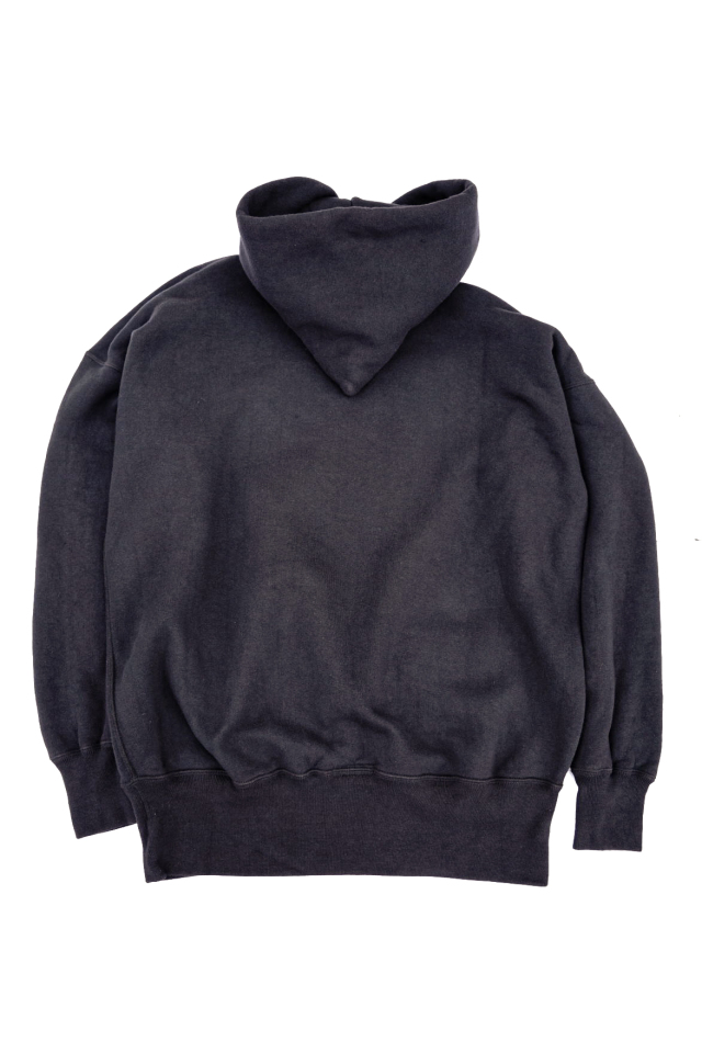 Olde Homesteader "Extra Cotton Fleece / Hooded Long Sleeve" O.W.BLACK