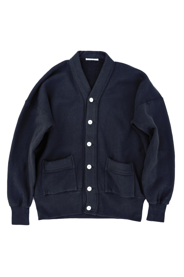 Olde Homesteader "Extra Cotton Fleece / "Cardigan" O.W.BLACK