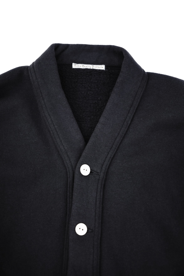 Olde Homesteader "Extra Cotton Fleece / "Cardigan" O.W.BLACK