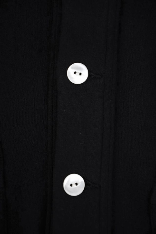 Olde Homesteader "Extra Cotton Fleece / "Cardigan" O.W.BLACK