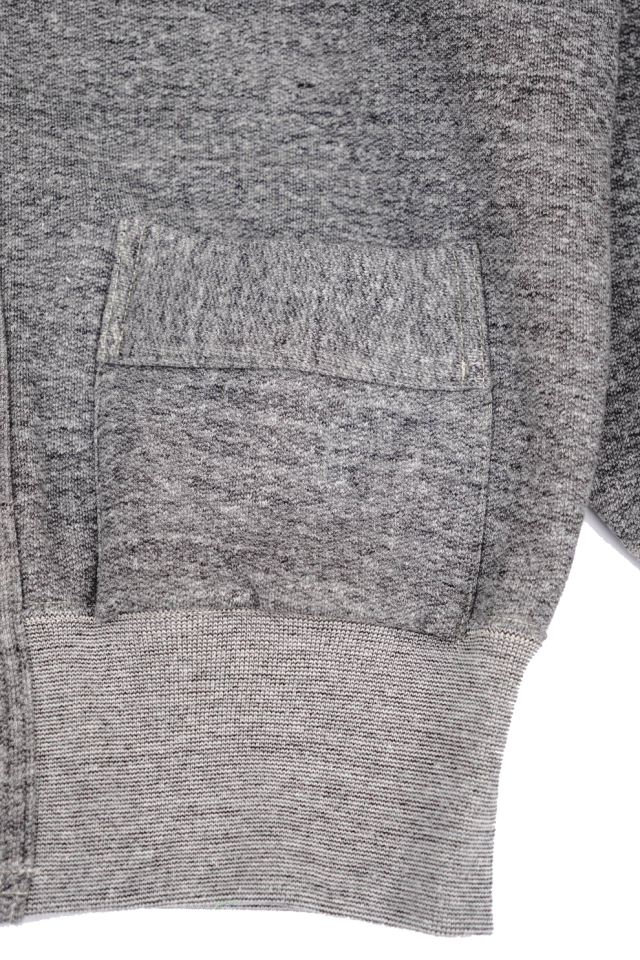 Olde Homesteader "Extra Cotton Fleece / Cardigan" TOP CHARCOAL