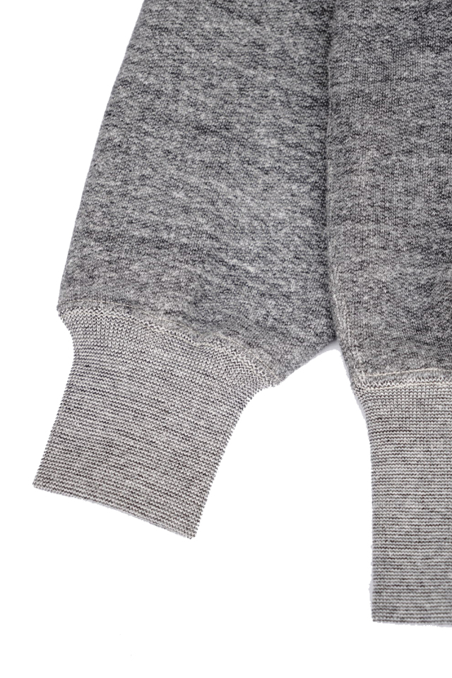 Olde Homesteader "Extra Cotton Fleece / Cardigan" TOP CHARCOAL