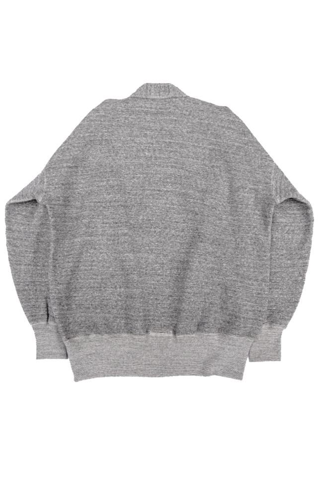 Olde Homesteader "Extra Cotton Fleece / Cardigan" TOP CHARCOAL