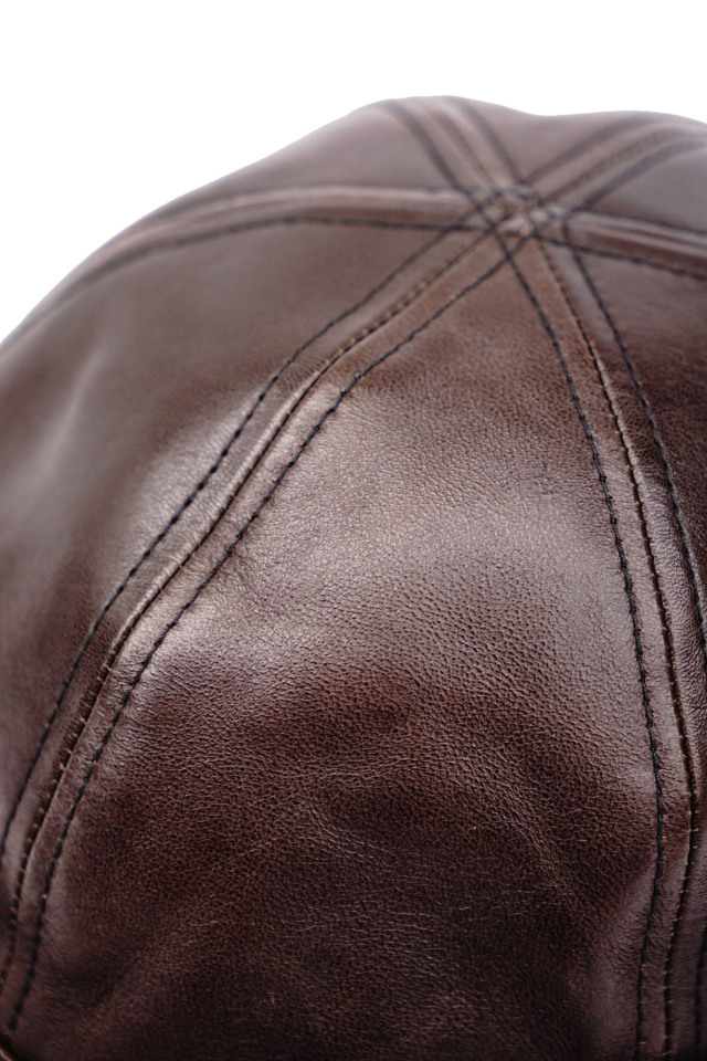 Mr.FATMAN "LEATHER FATIGUE HAT"