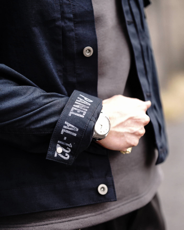 1st MODEL US ARMY PANEL MARKER FABRIC Black color