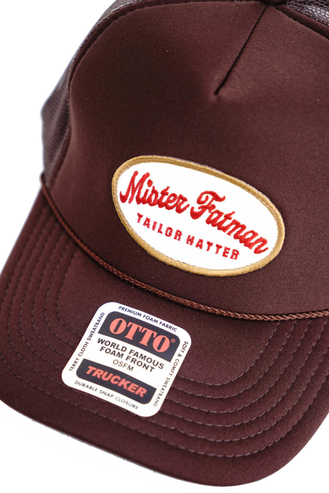 Mr.FATMAN "MFM TEAM WAPPEN MESH CAP"