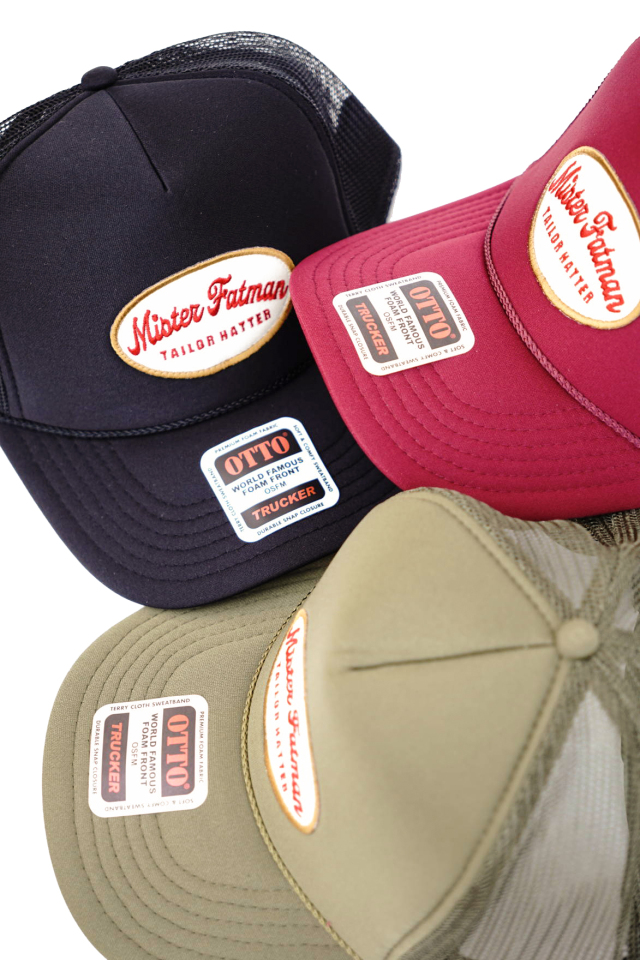 Mr.FATMAN "MFM TEAM WAPPEN MESH CAP"