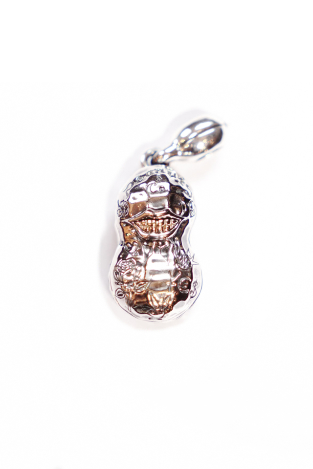 PEANUTS & Co. NORMAL TATOO PEANUTS slidetype Lsize silver ×K10YG