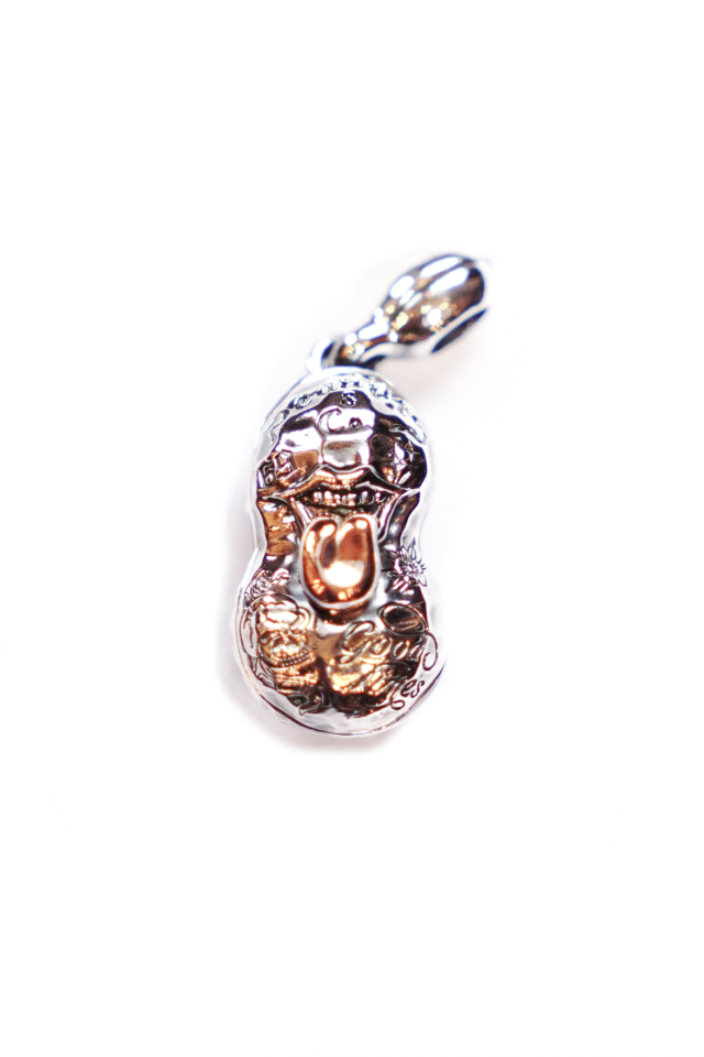PEANUTS & Co. BERO TATOO PEANUTS slidetype Lsize silver ×K10PG