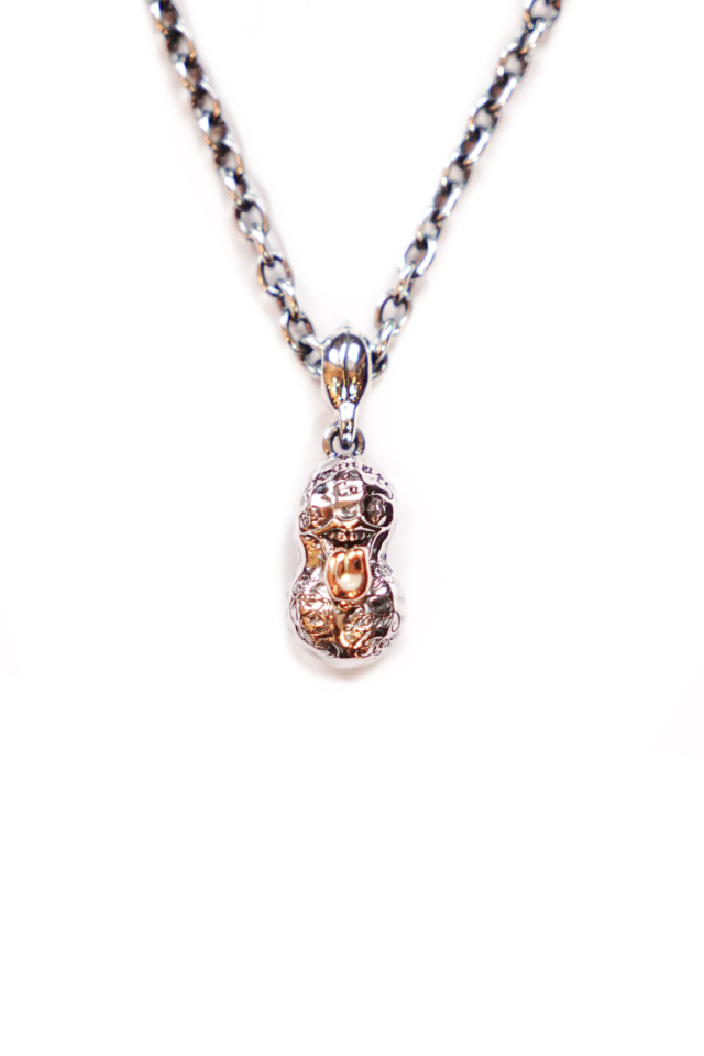 PEANUTS & Co. BERO TATOO PEANUTS Ssize silver ×K10PG + CHAIN silver