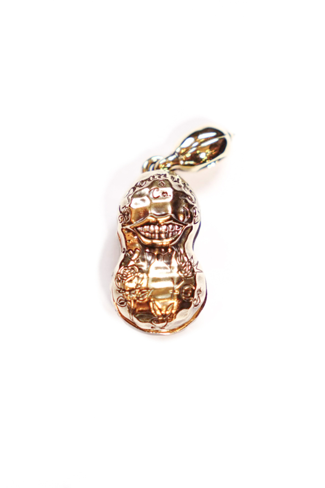 PEANUTS & Co. NORMAL TATOO PEANUTS slidetype Lsize brass×silver