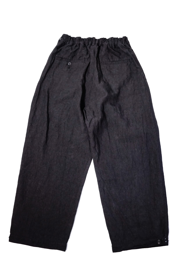 Django Atour montparnasse belgium-linen pants / belgium-black