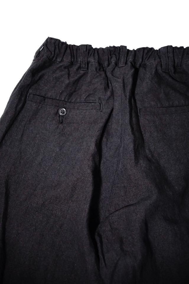 Django Atour montparnasse belgium-linen pants / belgium-black