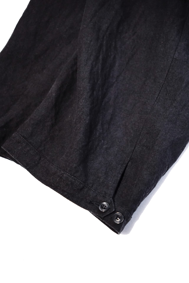 Django Atour montparnasse belgium-linen pants / belgium-black