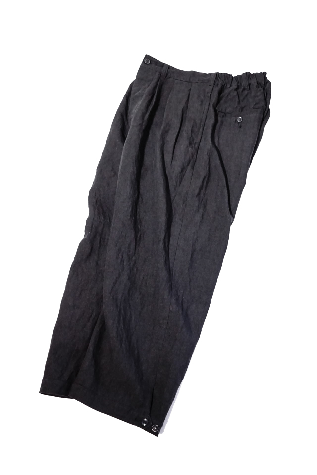 Django Atour montparnasse belgium-linen pants / belgium-black