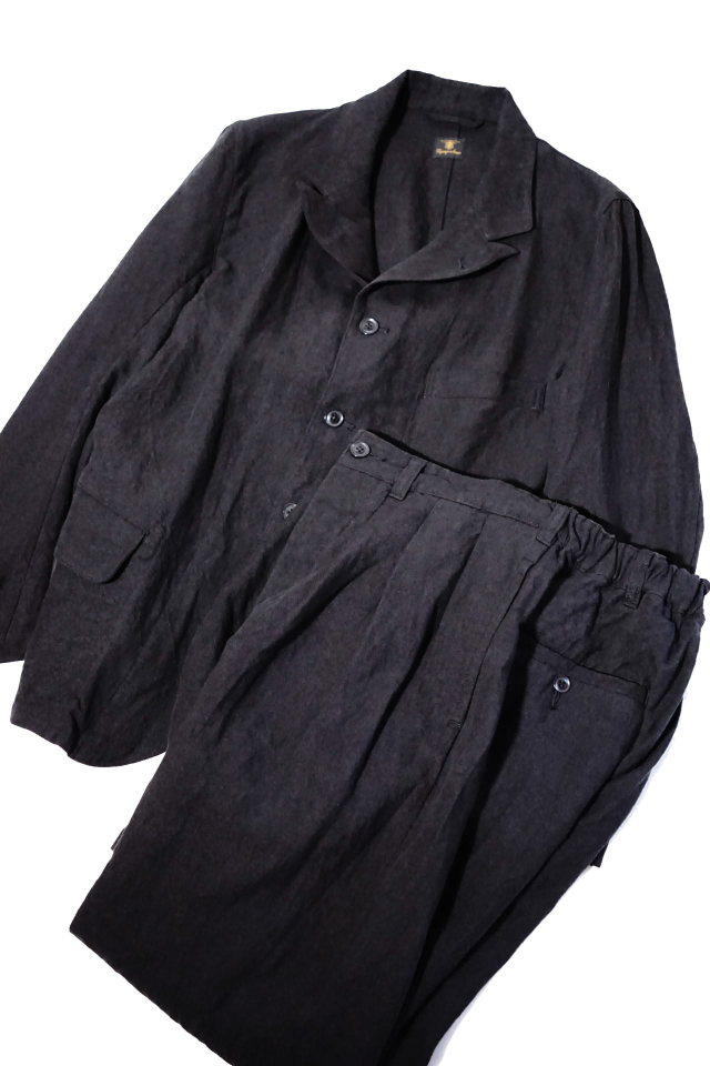 Django Atour montparnasse belgium-linen pants / belgium-black
