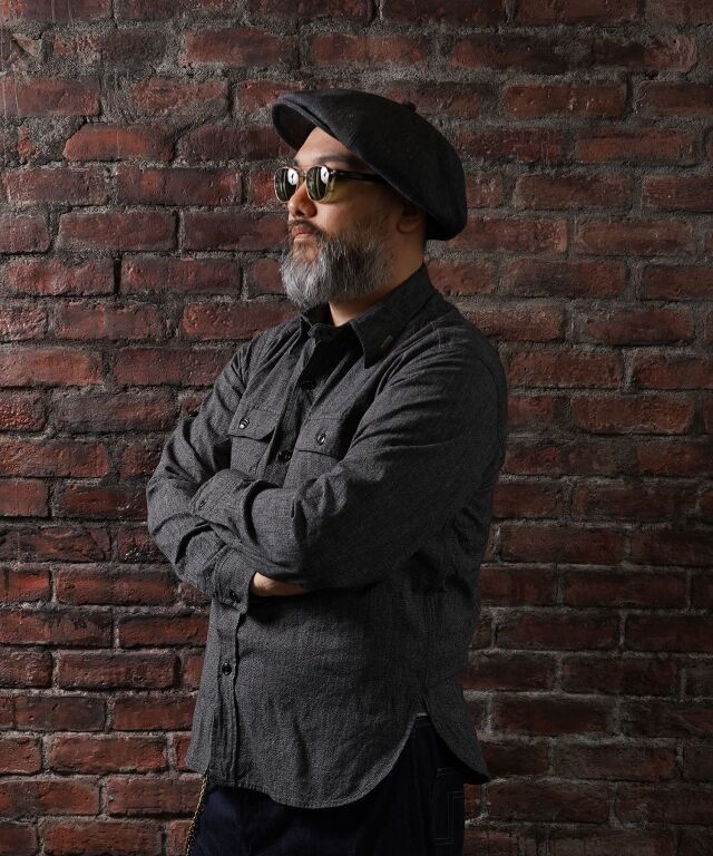 Mr.FATMAN "Melange Twill Casquette"