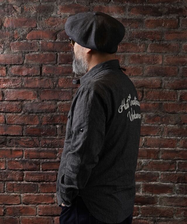 Mr.FATMAN "Melange Twill Casquette"