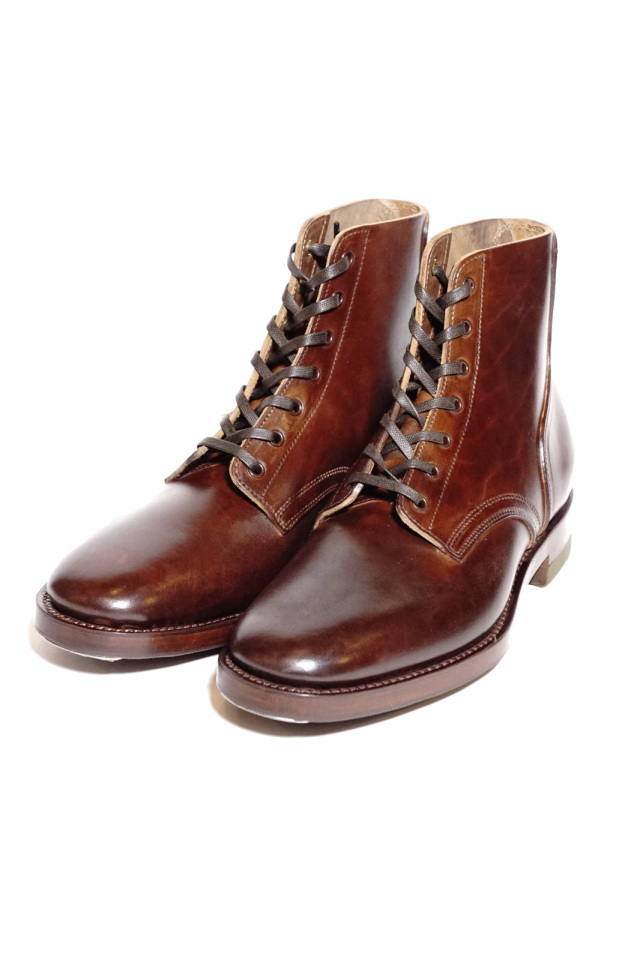 CLINCH Yeager boots Horsebutt overdye BROWN "Leather Sole + HRS + TRビーンズ"