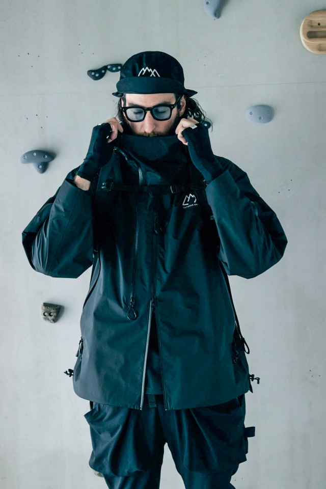 CMF OUTDOOR GARMENT "PULL SHELL COEXIST" BLACK