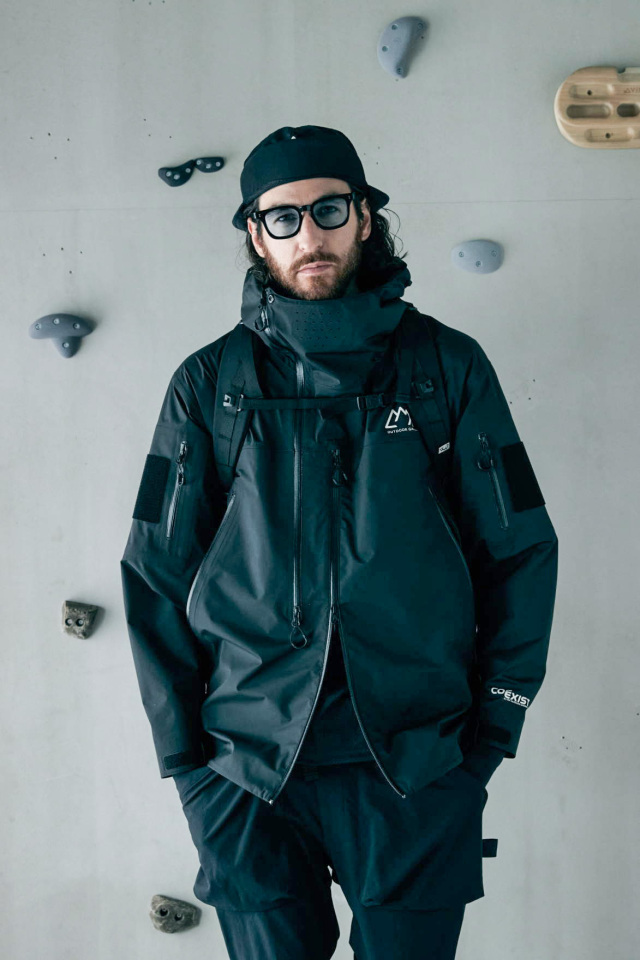 CMF OUTDOOR GARMENT "PULL SHELL COEXIST" BLACK