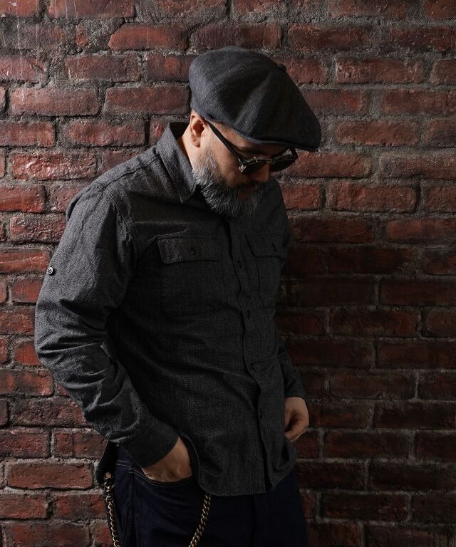 Mr.FATMAN "Melange Twill Casquette"