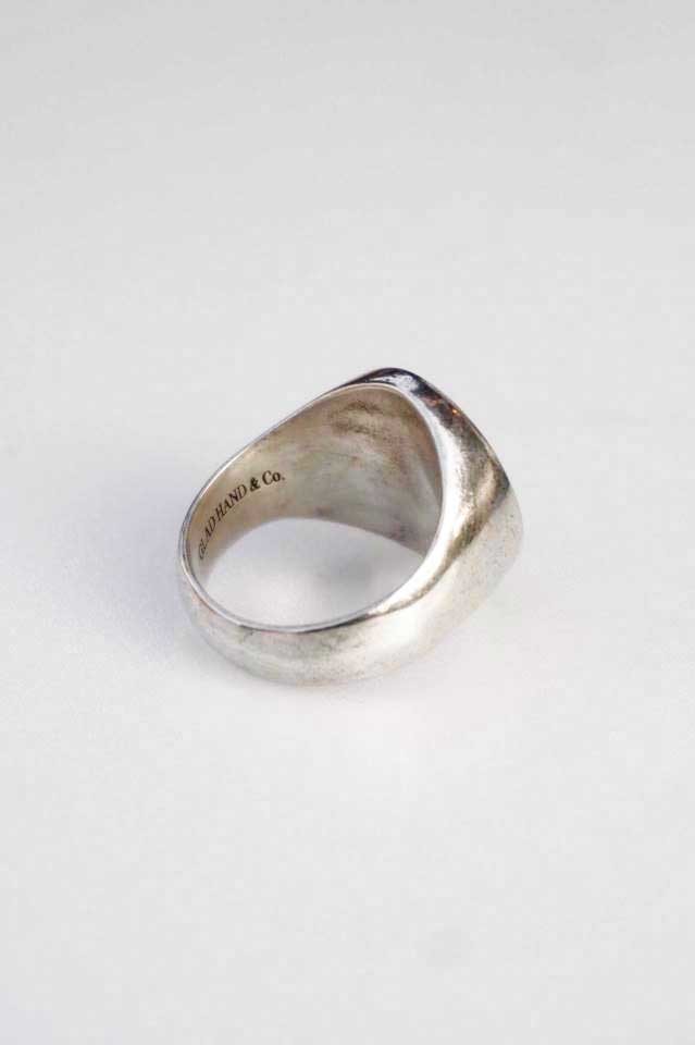 GLAD HAND JEWELRY RING PLAIN SILVER925