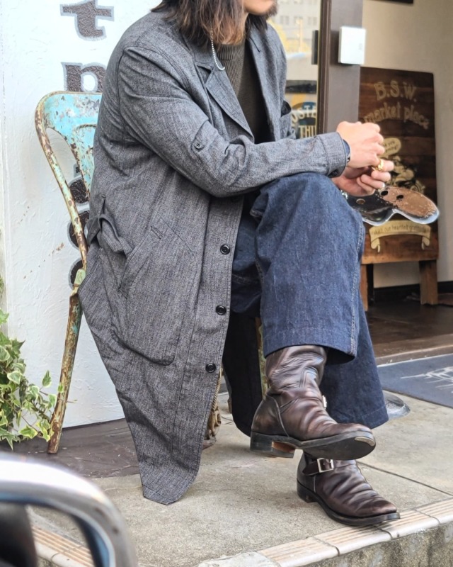 Mr.FATMAN "Snider Duster Coat" (NO Chain Stitch)