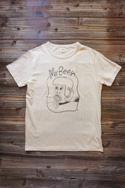 SCUMBOY TATTOO X PEANUTS&Co. "T-SHIRTS" Mr. BEER WHITE