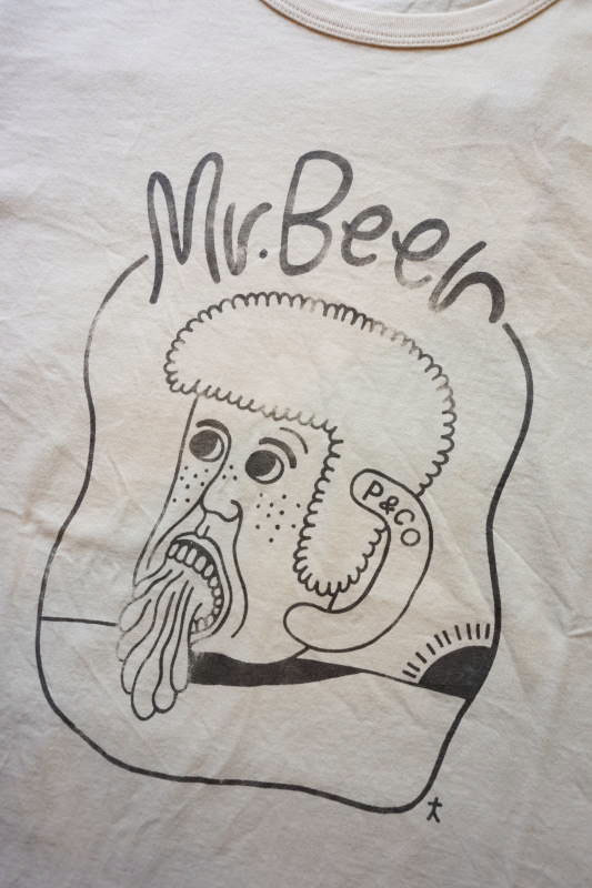 SCUMBOY TATTOO X PEANUTS&Co. "T-SHIRTS" Mr. BEER WHITE