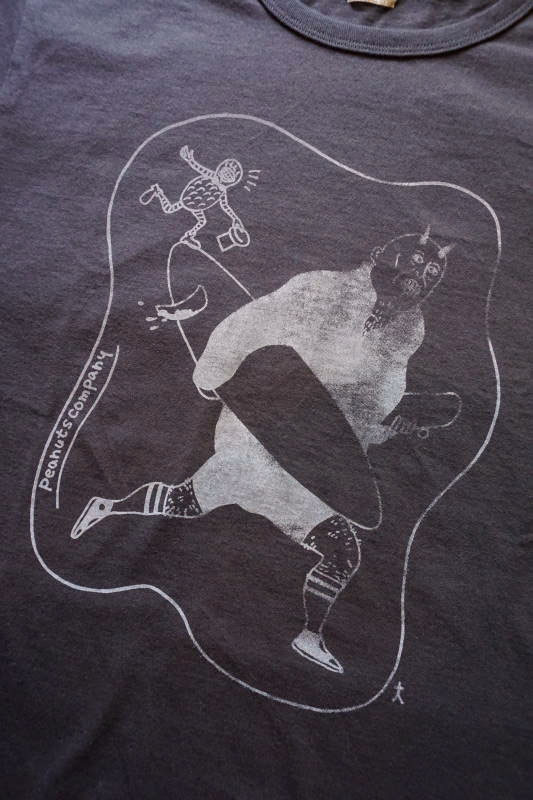 SCUMBOY TATTOO X PEANUTS&Co. "T-SHIRTS" SCUM BORDER BLACK