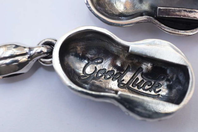 PEANUTS & Co. NORMAL TATOO PEANUTS slidetype Lsize silver ×K10YG