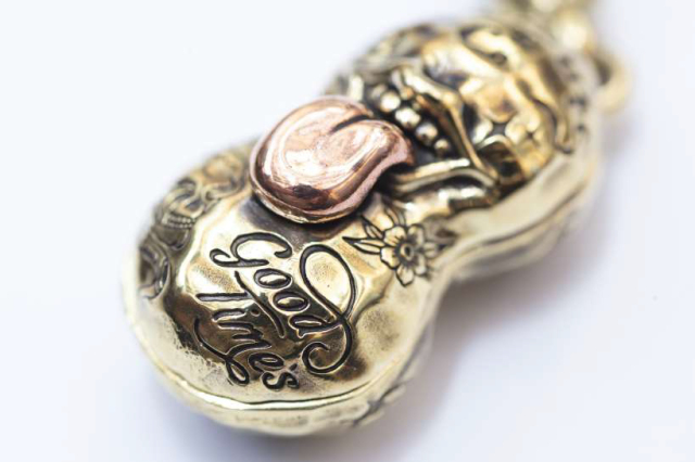 PEANUTS & Co. BERO TATOO PEANUTS slidetype Lsize brass×copper