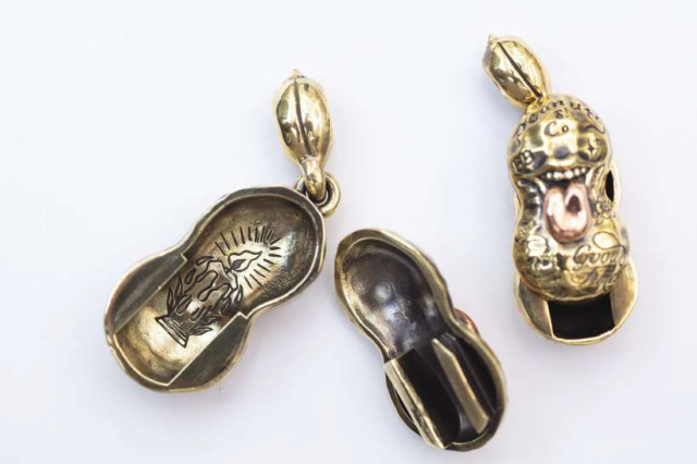 PEANUTS & Co. BERO TATOO PEANUTS slidetype Lsize brass×copper