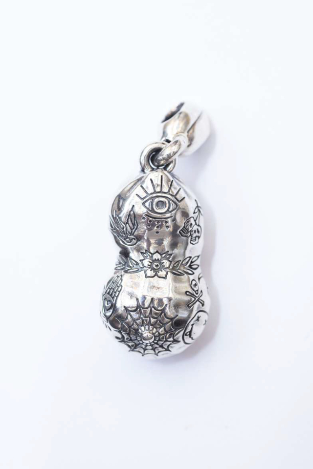 PEANUTS & Co. NORMAL TATOO PEANUTS slidetype Msize silver ×K10YG