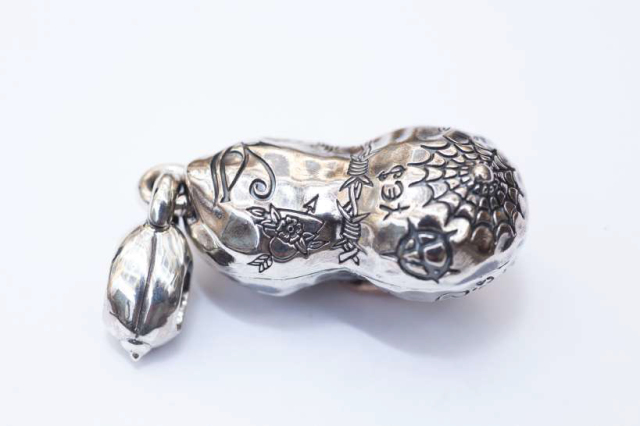 PEANUTS & Co. BERO TATOO PEANUTS slidetype Msize silver ×K10PG