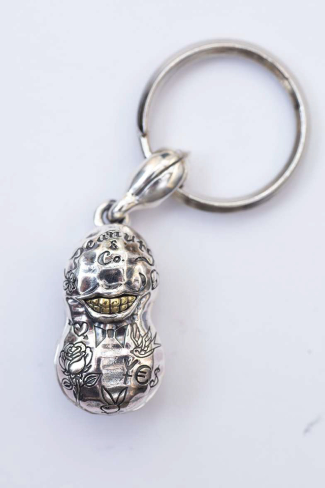 PEANUTS & Co. NORMAL TATOO PEANUTS slidetype Lsize silver ×K10YG