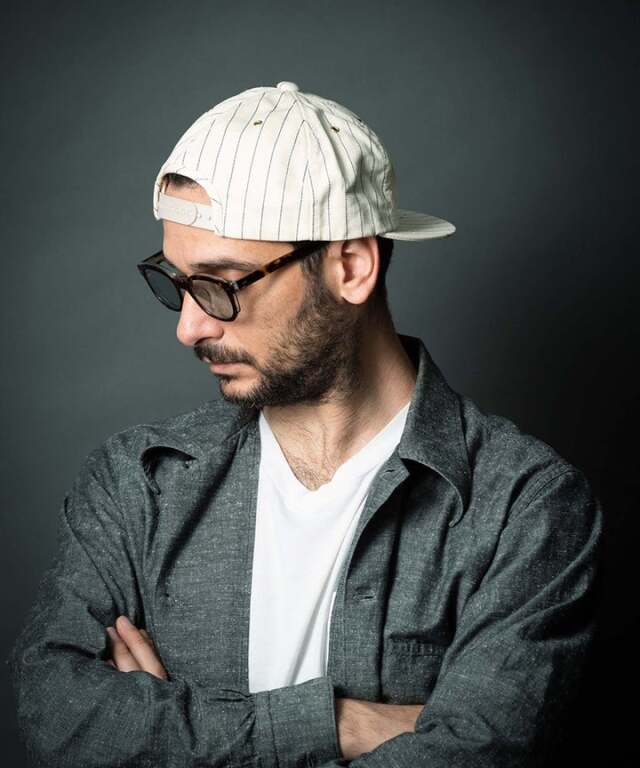 Mr.FATMAN "Stripe Warpbrim BB Cap"
