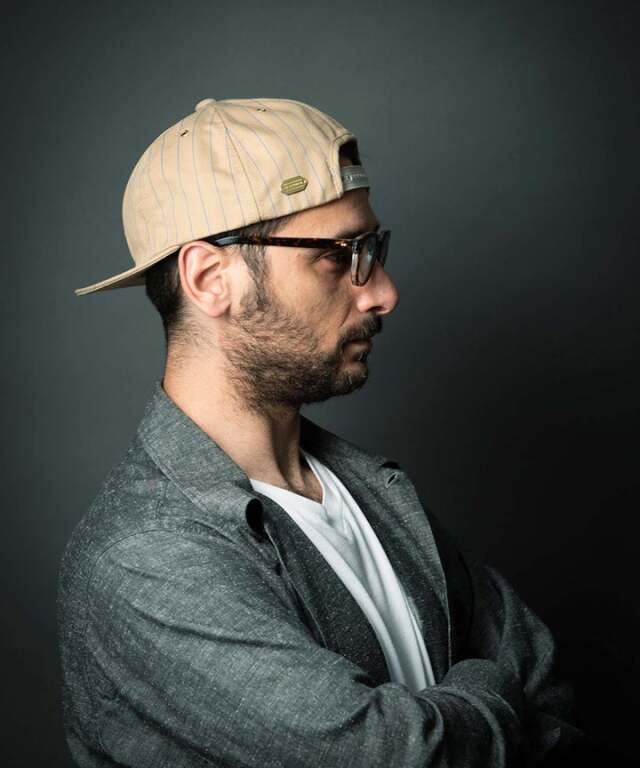 Mr.FATMAN "Stripe Warpbrim BB Cap"