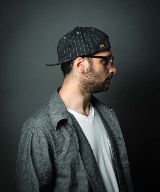 Mr.FATMAN "Stripe Warpbrim BB Cap"
