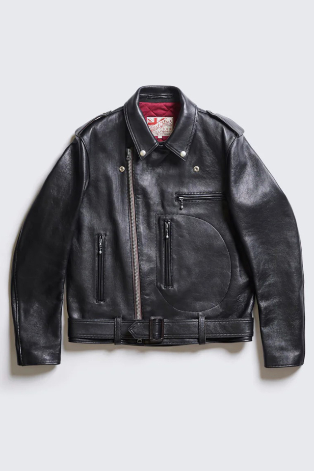 ADDICT CLOTHES 寄せ AD-03 green 36 KIP 牛革