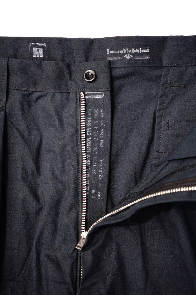 "1950s US ARMY CHINO SHORTS" Black Color