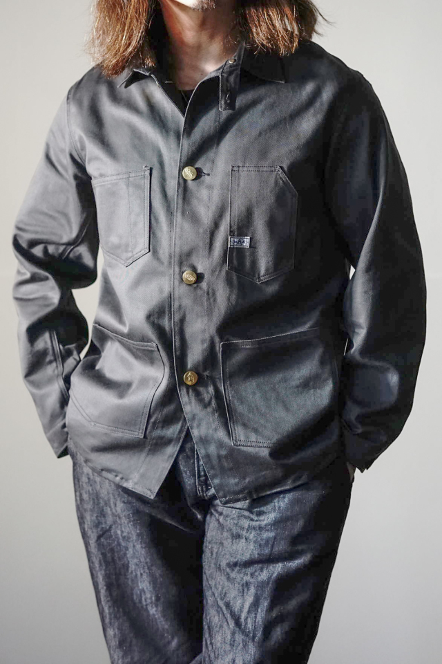BAA COSTUME MFG. "RAILROADER COAT" Black Color