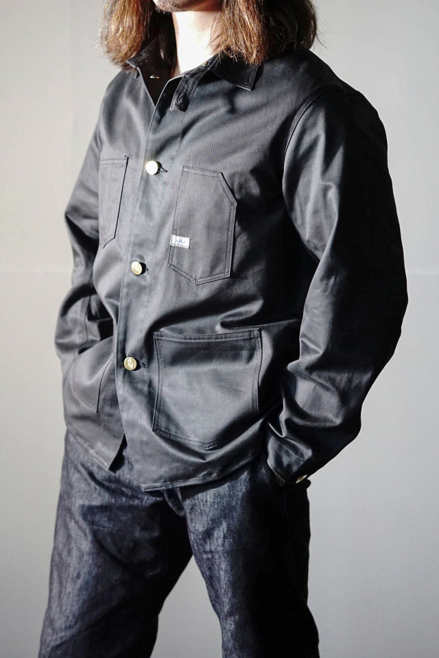 BAA COSTUME MFG. "RAILROADER COAT" Black Color