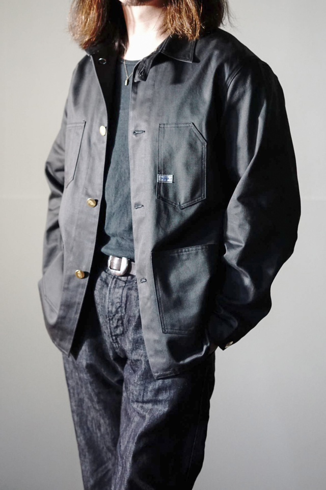 BAA COSTUME MFG. "RAILROADER COAT" Black Color